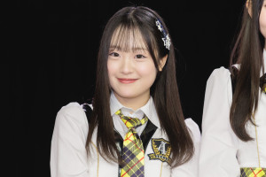 高橋舞桜、「AKB48 21期研究生 劇場公演デビュー」ゲネプロ・取材会に登場