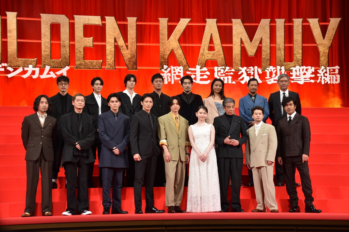 山崎賢人、映画『ゴールデンカムイ 網走監獄襲撃編』は集大成「パワーアップしまくりです！」