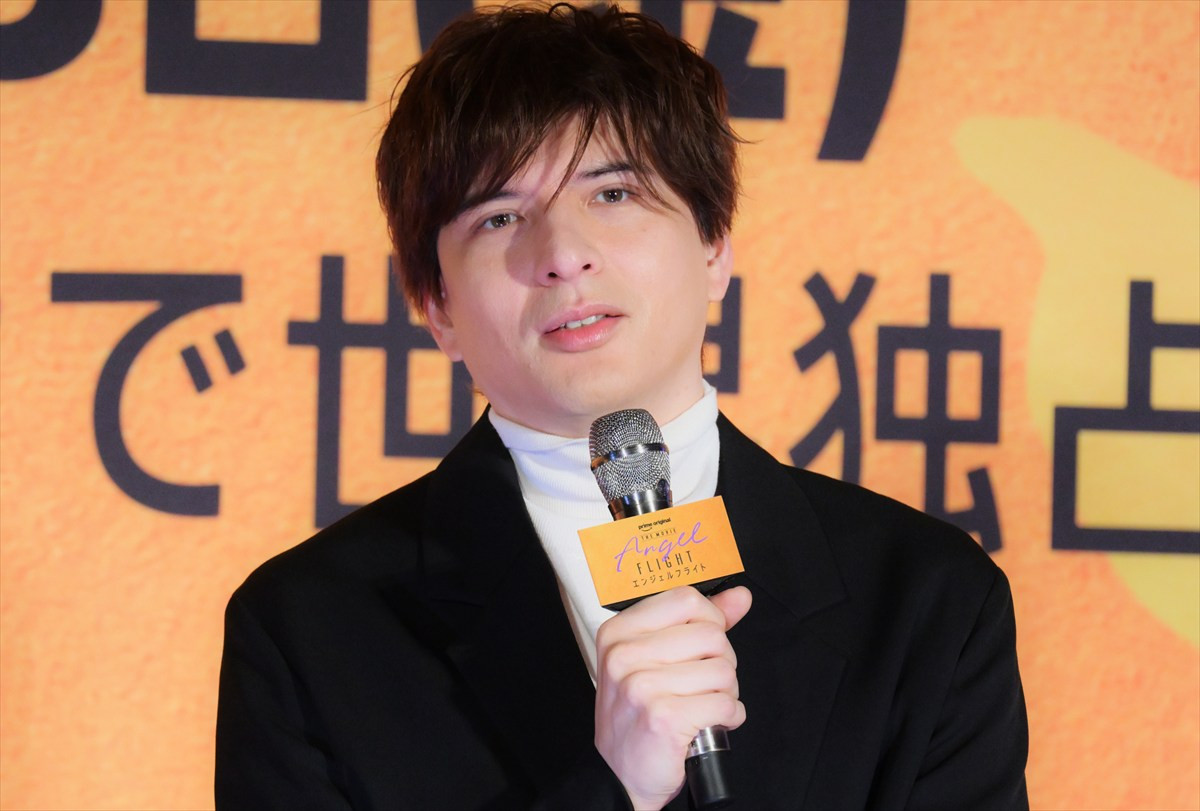 米倉涼子、『エンジェルフライトTHE MOVIE』イベントに登場　遠藤憲一の言葉に瞳を潤ませる