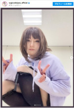 美少女に激変した杉浦太陽　※「杉浦太陽」インスタグラム