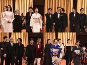 第49回日本アカデミー賞授賞式レッドカーペットを彩った受賞者たち
