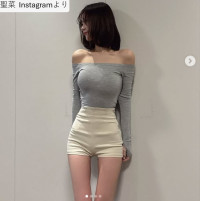 聖菜、ソロショット　※「聖菜」Instagram