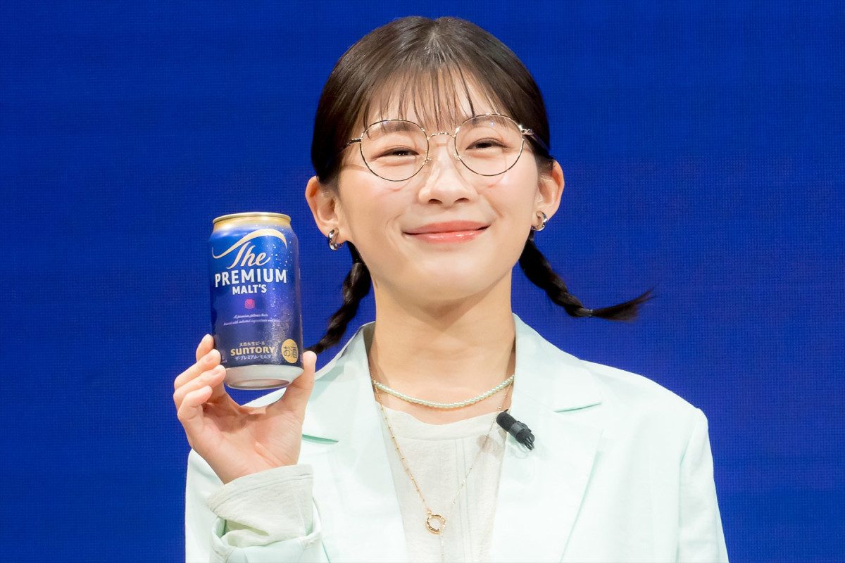 “まるちゃん”役CM2年目の広瀬すず、一新したいことは“おにぎりの具”「冷蔵庫が魚卵だらけ（笑）」