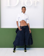 ディオール「2026‐2027年秋冬コレクション」に来場したウィロー・スミス
