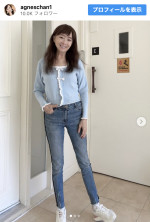 アグネス・チャン、母校の超名門大学を訪問　※「アグネス・チャン」インスタグラム