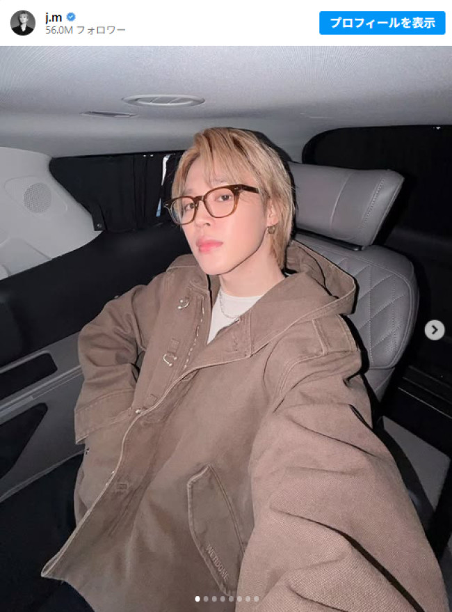 BTS ジミンの近影が「カッコ良すぎる」と話題！　“うさ耳”ショットに絶賛の声も