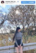 Cocomi、春先取りコーデを投稿　※「Cocomi」インスタグラム