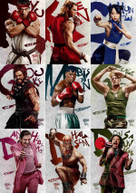 『ストリートファイター／ザ・ムービー』キャラクターポスター