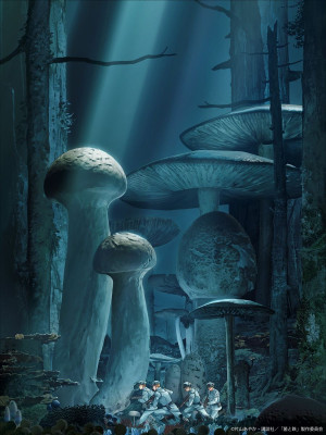 アニメ『菌と鉄』ティザービジュアル