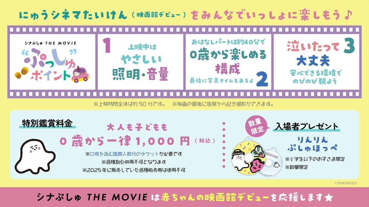 『シナぷしゅ THE MOVIE』5月22日よりアンコール上映決定　新たな入場者プレゼントも解禁