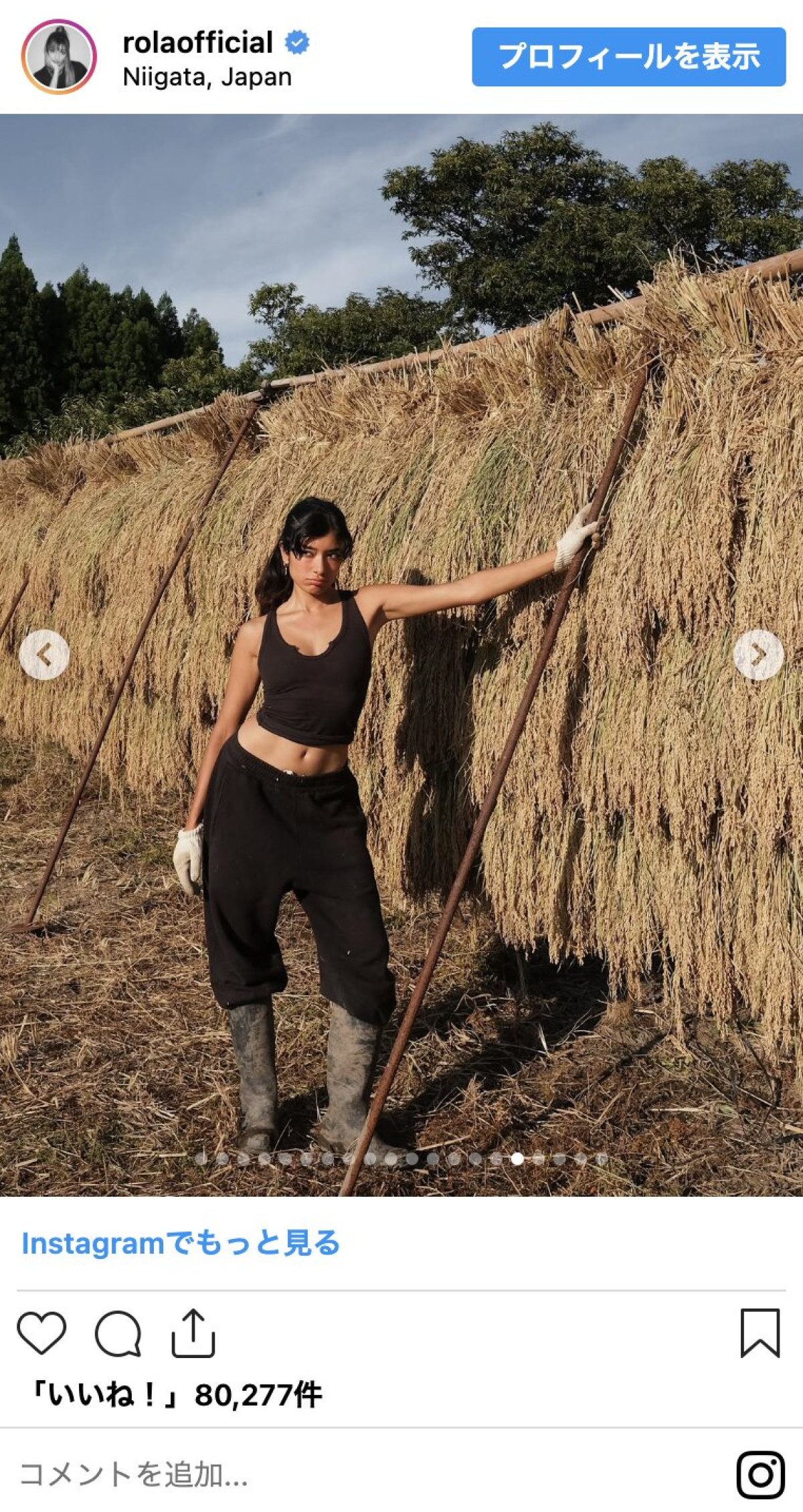 【ローラ誕生日】意外な本名も公表！タイトなドレスから美腹筋あらわな農作業スタイルまでイッキ見