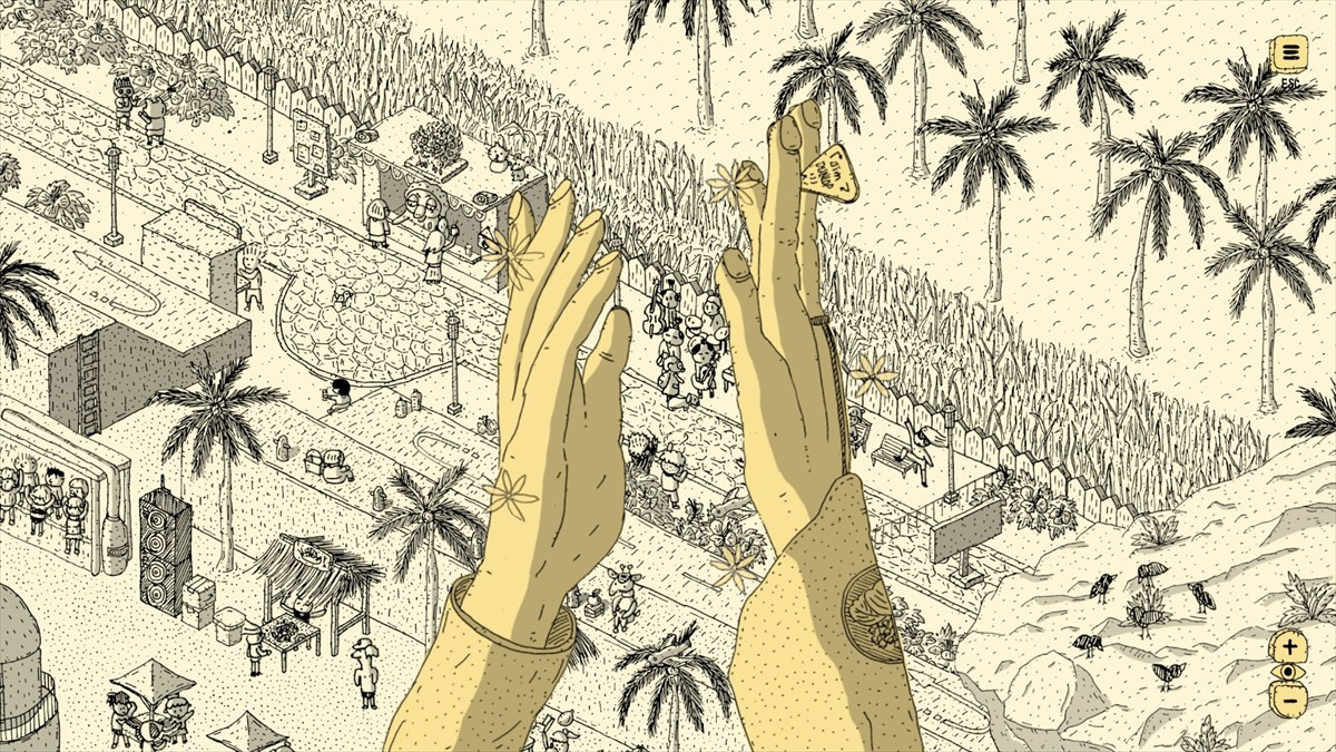 ボールペンで描かれた素朴な世界で犬をさがすウォーキングシミュレータ／アドベンチャー『Finding Polka』が発表