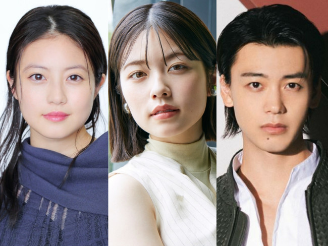 第34回橋田賞受賞者（左から）今田美桜、小芝風花、竹内涼真