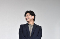 映画『月の犬』完成披露舞台あいさつに登壇した萩原聖人