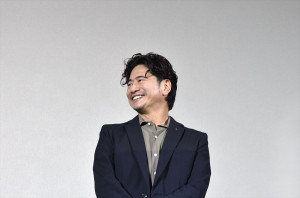 映画『月の犬』完成披露舞台あいさつに登壇した萩原聖人