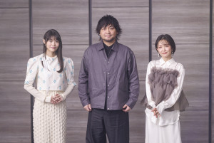 劇場版『魔法科高校の劣等生 四葉継承編』インタビューより（左から）早見沙織、中村悠一、斎藤千和
