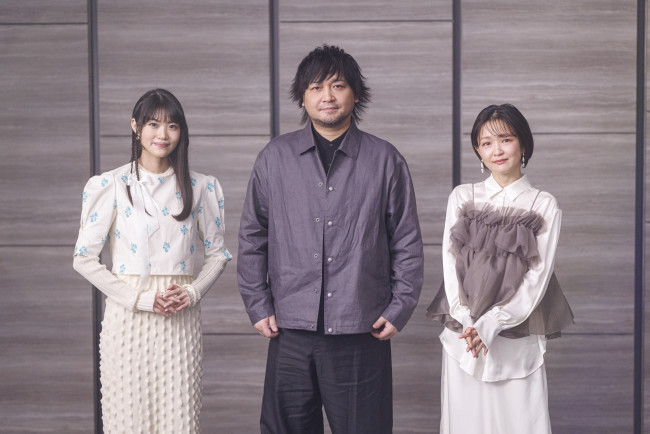 劇場版『魔法科高校の劣等生 四葉継承編』インタビューより（左から）早見沙織、中村悠一、斎藤千和