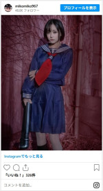 『SILENT HILL f』深水雛子にコスプレしたミンミコ　※「ミンミコ」Instagram