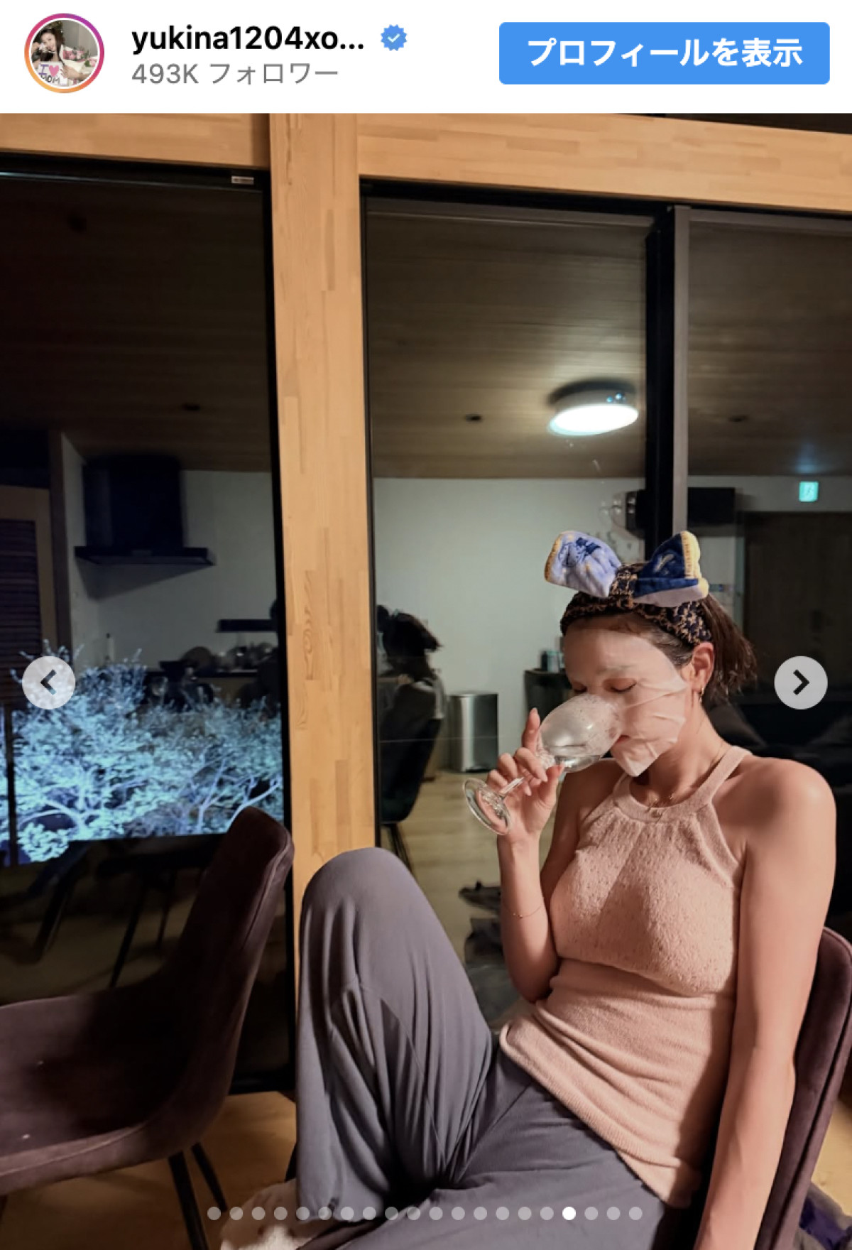 木下優樹菜、水着姿でサウナ満喫　家族の姿も　「本当に美人すぎる」