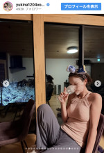 木下優樹菜と家族とプライベートを満喫　※「木下優樹菜」Instagram