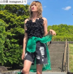 山田優、ソロショット　※「山田優」Instagram