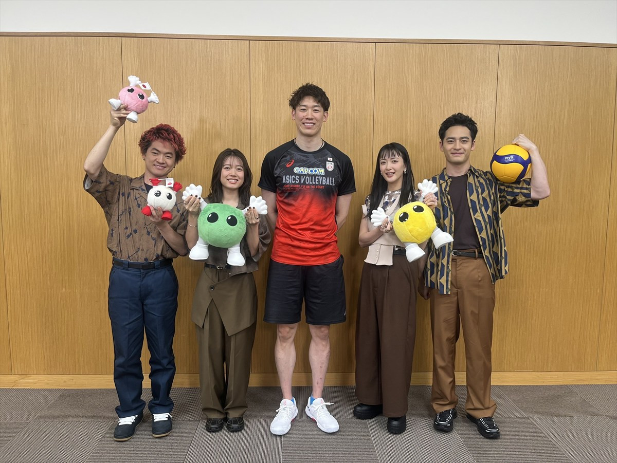 『バレーボール アジア選手権』テーマ曲は緑黄色社会書き下ろし「晴々」に決定