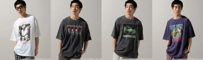 「niko and ...」×名作映画のコラボTシャツが登場！ 『ゴーストバスターズ』など全16種類を展開