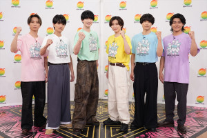 SixTONES、『24時間テレビ49-愛は地球を救う-』チャリティーパートナーに就任