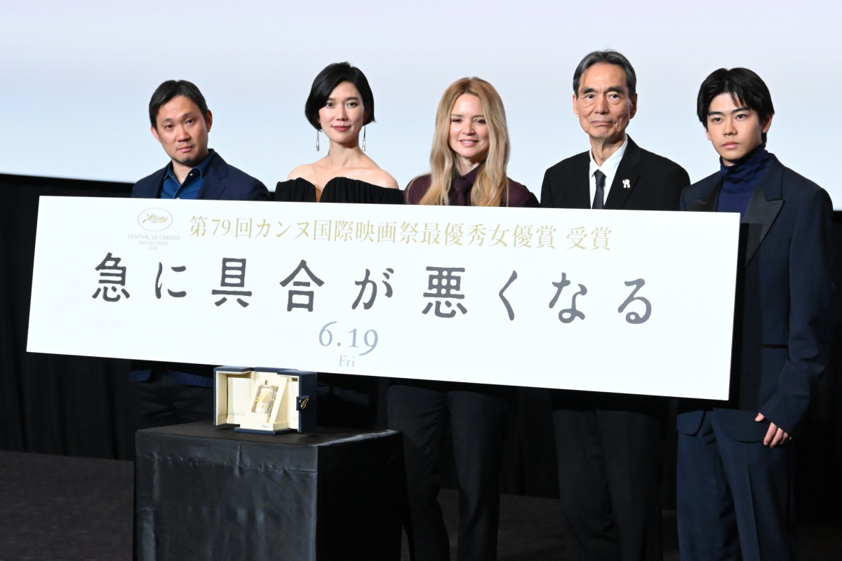 岡本多緒＆ヴィルジニー・エフィラ、カンヌ受賞を日本のファンに生報告　原作者からの言葉に涙