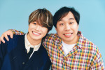 映画『人生を変えたコント』（左から）主演・大橋和也、原作・せいや