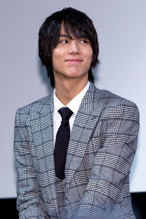 火曜ドラマ『G線上のあなたと私』プレミア試写会＆舞台挨拶に登場した中川大志（2019年）