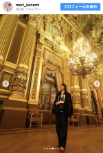 杜このみ、オペラ・ガルニエでのソロショット　※「杜このみ」Instagram