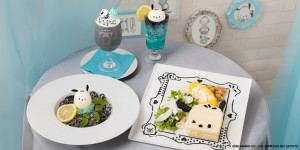 東京&大阪で“ポチャッコ”のテーマカフェ開催へ! ウェイター姿の描き下ろしグッズが登場