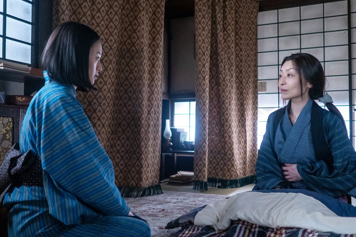 『風、薫る』“直美”上坂樹里、“文”内田慈への直球質問にネット驚き「どストレート」「ズバッと聞いた」