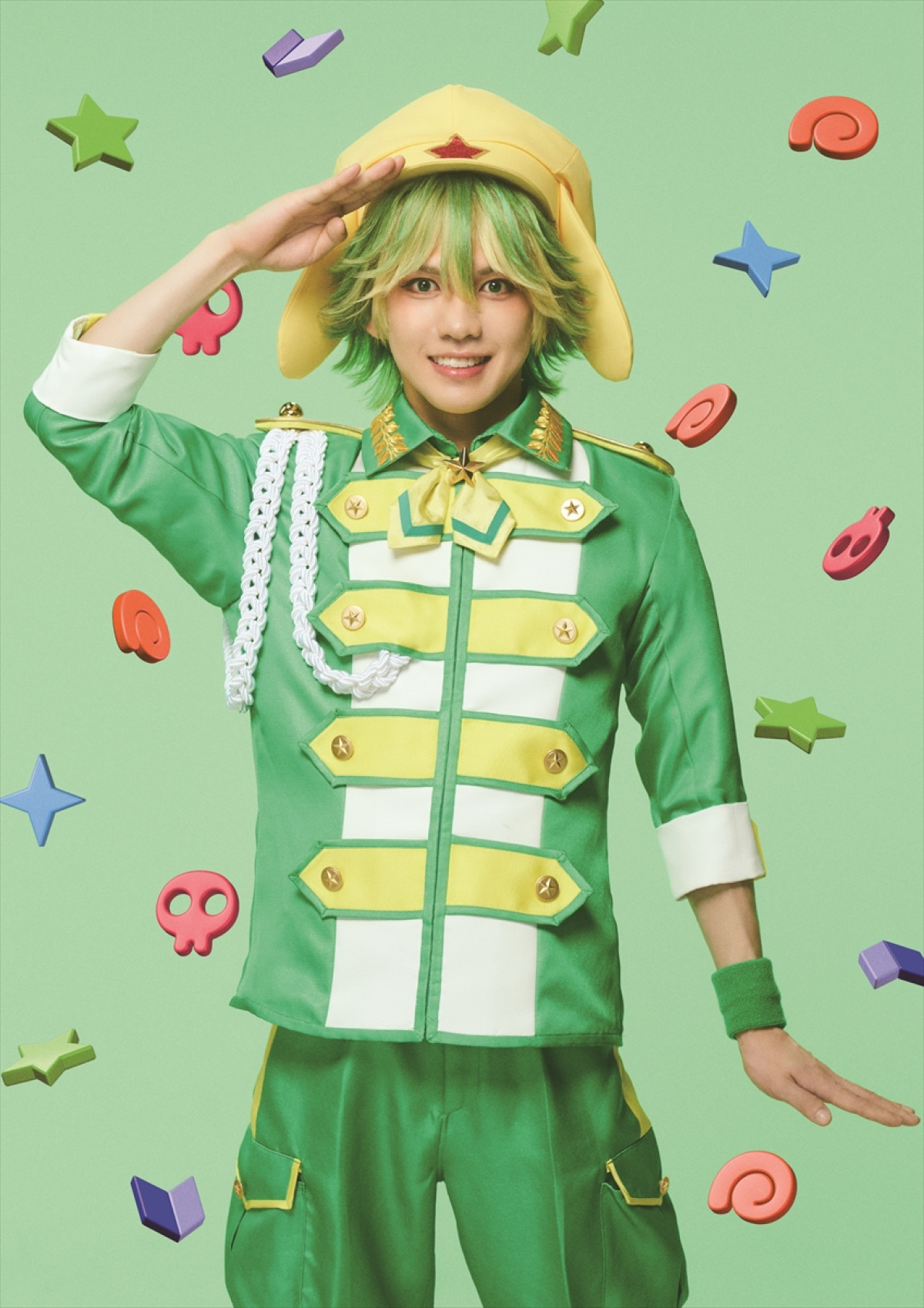 ケロロ軍曹を演じる田村升吾