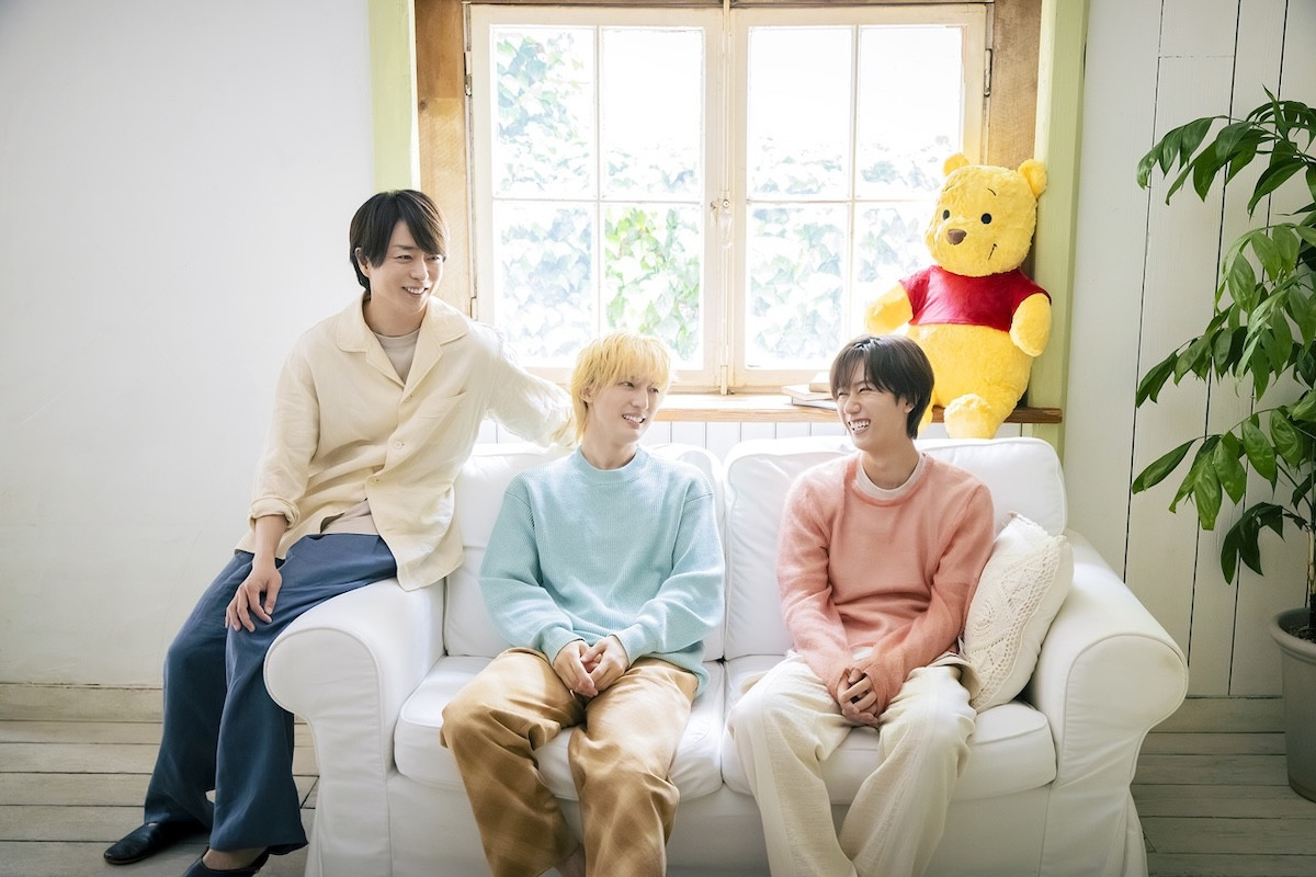 櫻井翔・阿部亮平・川島如恵留「プーさんタイム」アンバサダー就任　スペシャルビジュアル解禁