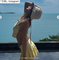 王林、ソロショット　※「王林」Instagram
