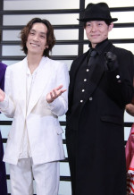 『無伴奏ソナタ－The Musical－』取材会に登壇した（左から）平間壮一、多田直人