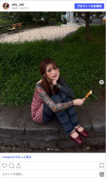 関あいか、Instagramで見せるショットがかわいい！　※「関あいか」Instagram