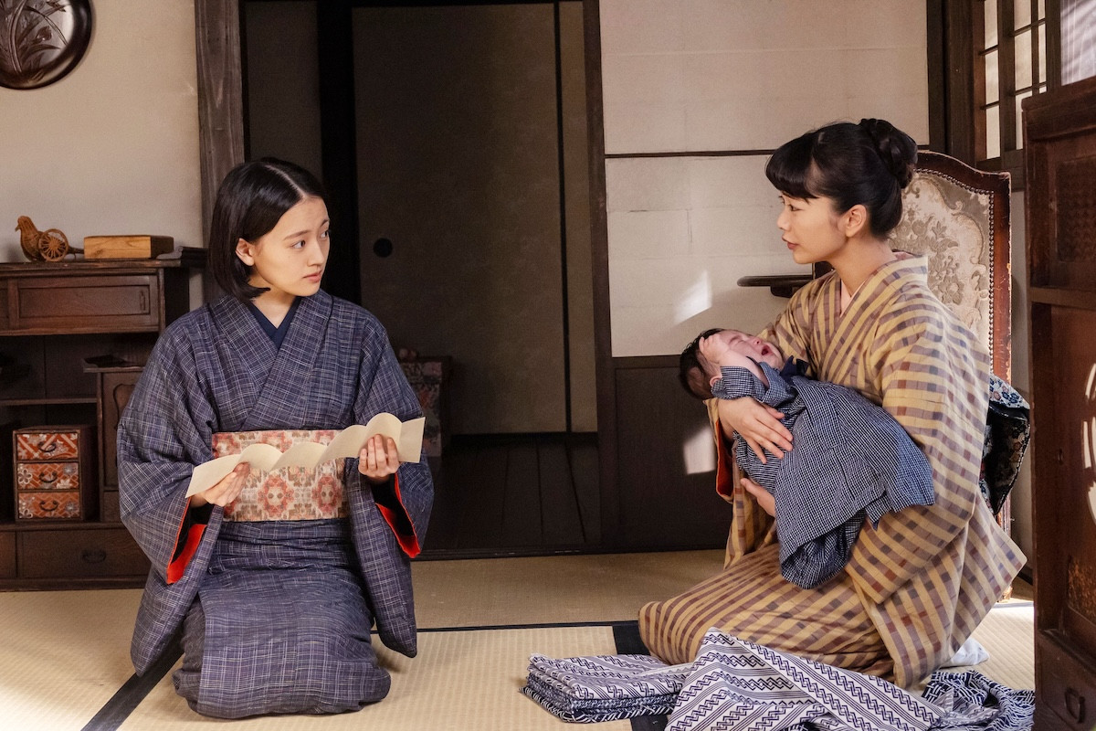 明日の『風、薫る』“直美”上坂樹里、“りん”見上愛の力を借りながら育児に励む