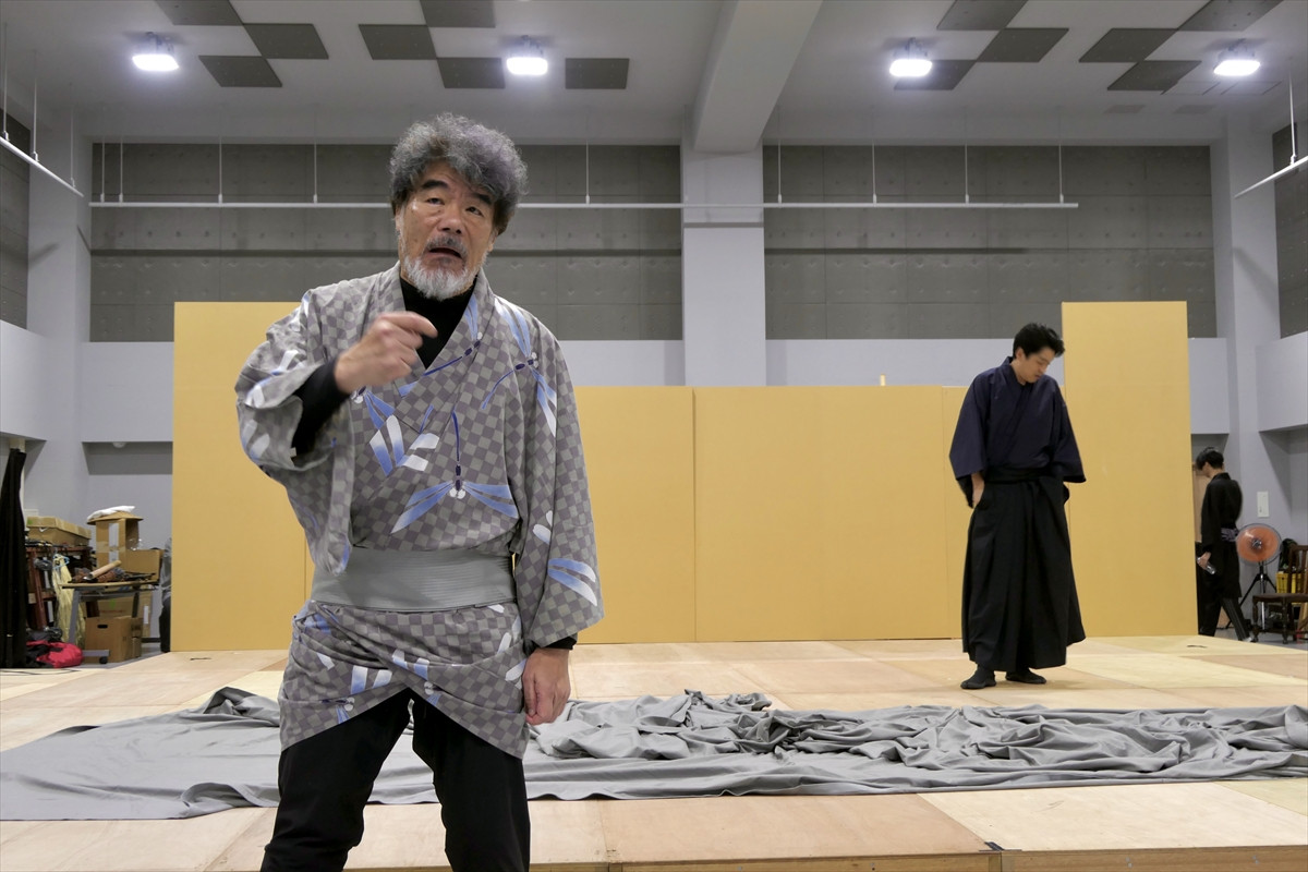 中村芝翫、和装で届ける誰も観たことのない『リア王』に意気込み！／舞台『リア王』稽古場レポート