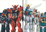 「『機動新世紀ガンダムX』記録全集 A.W. 30th Chronicle」キャラクターデザイン・西村誠芳描き下ろし冊子1「DREAMS」表紙イラスト