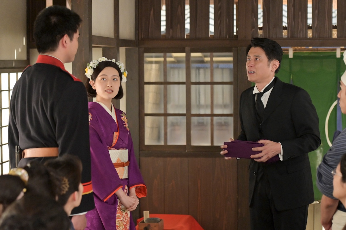 『風、薫る』“直美”上坂樹里、涙の告白をネット祝福　歓喜の“吉江先生”原田泰造にも反響「本当におめでとう」「泣いちゃう」