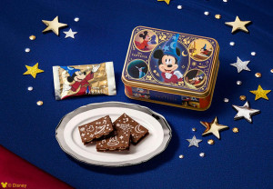 東京ばな奈『ファンタジア』記念商品が復活！　ブロンド色に輝く“チョコサンド缶”9．18発売