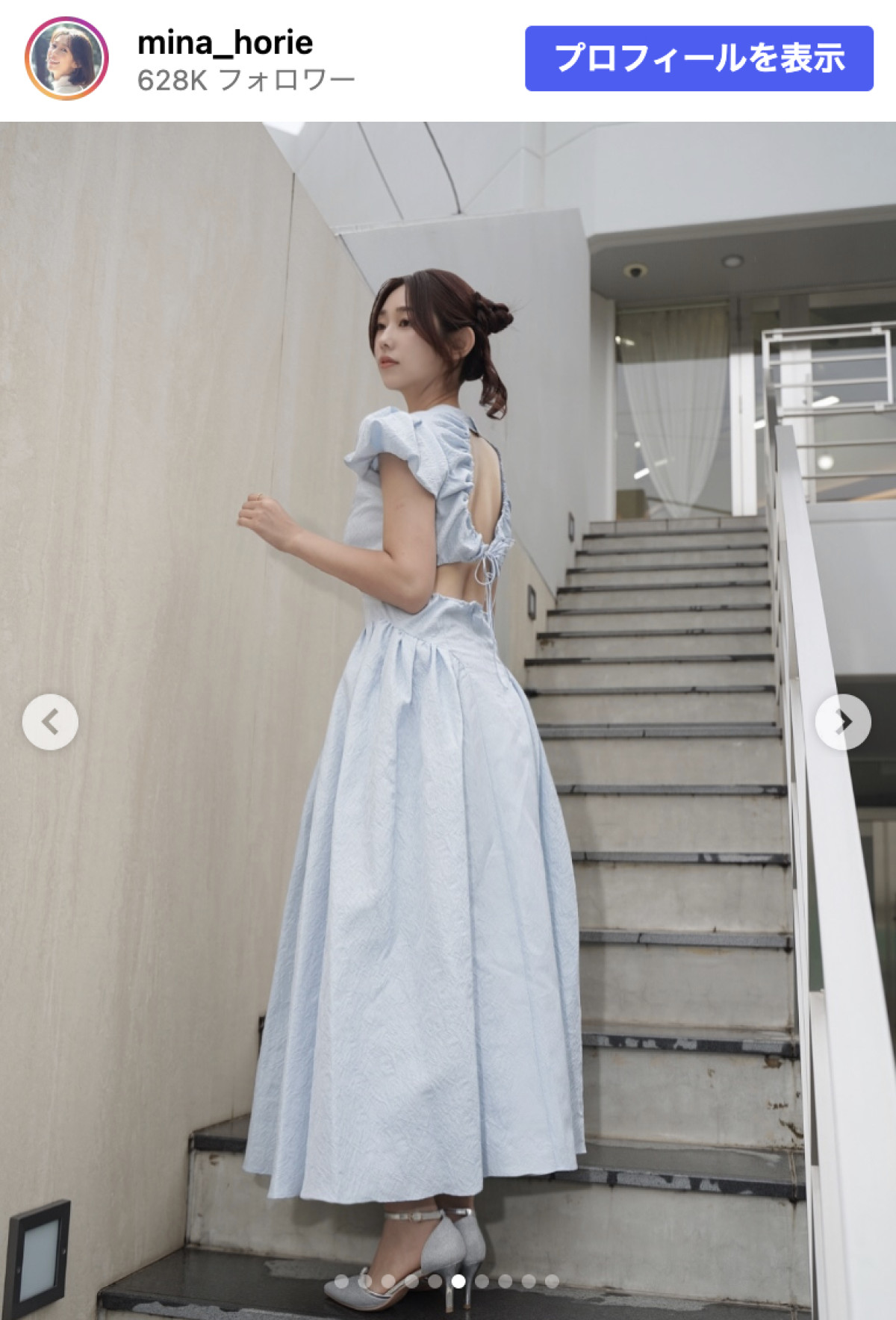 “日本一強い女子アナ”堀江聖夏、フェミニンな衣装も“鍛え抜かれた部位”にドキッ！