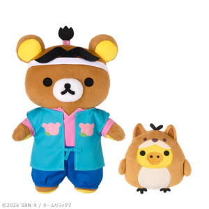 『リラックマ』エニマイくじ発売へ！　アニメの衣装を再現した“ぬいぐるみ”など登場