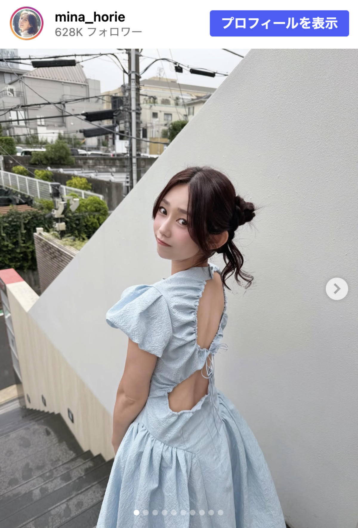 “日本一強い女子アナ”堀江聖夏、フェミニンな衣装も“鍛え抜かれた部位”にドキッ！