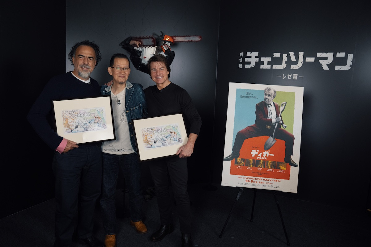 トム・クルーズ＆イニャリトゥ監督がMAPPA展を訪問！ 『呪術廻戦』原画に興奮、平松禎史と対談も