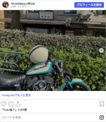 ヒロシ、愛車とツーリング　※「ヒロシ」Instagram