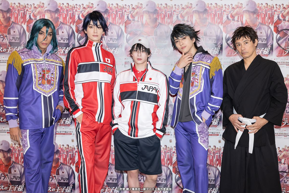 ミュージカル『新テニスの王子様』The Final Stage　囲み取材にて